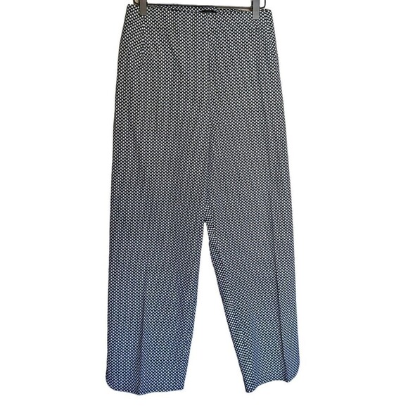 Talbots Pants - Talbots Pants Womens Size 24W Heritage Blue White Nautical Elastic Panels NEW